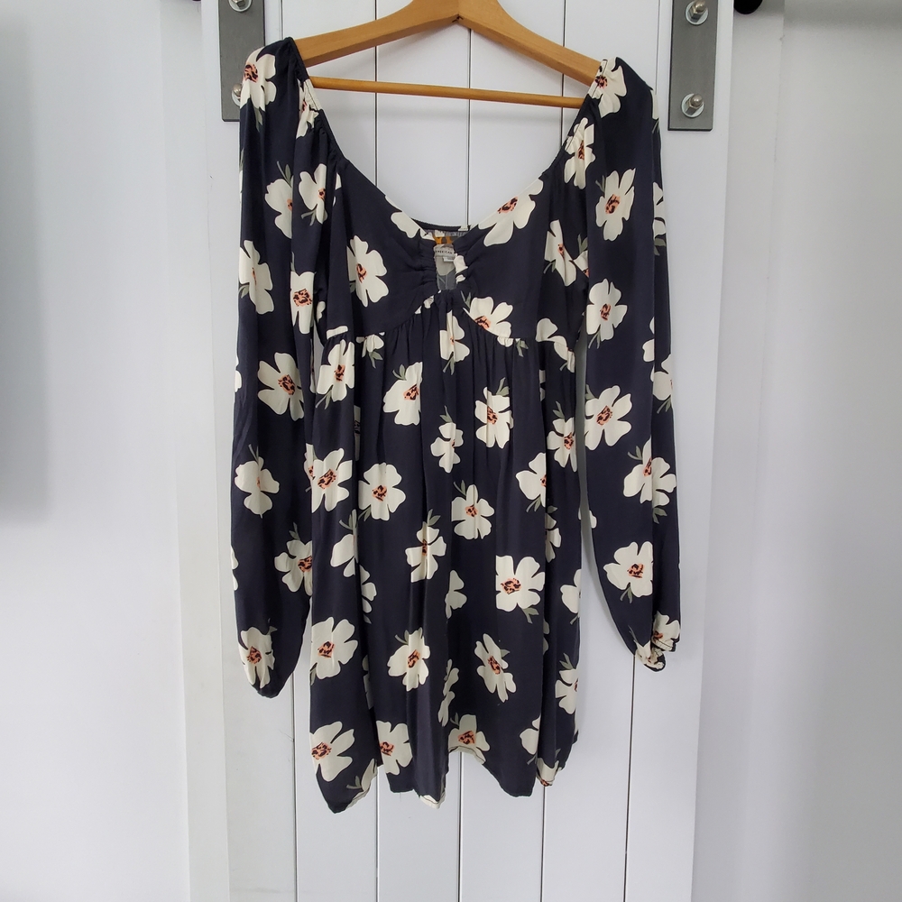 American Eagle Outfitters Black Floral Dress